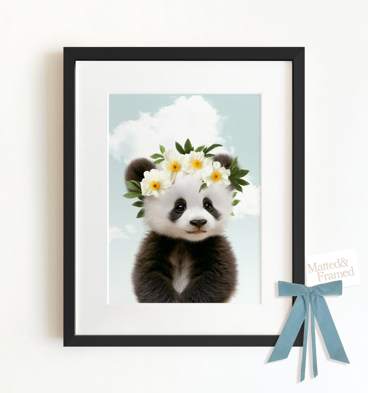 Baby Panda Framed Art