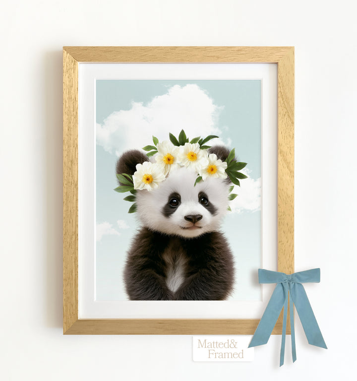 Baby Panda Framed Art