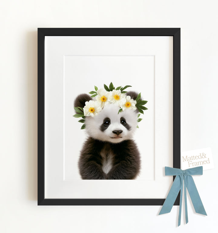 Baby Panda Framed Art