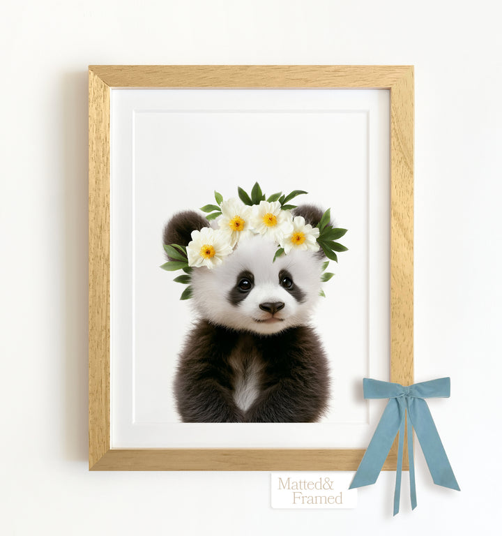 Baby Panda Framed Art