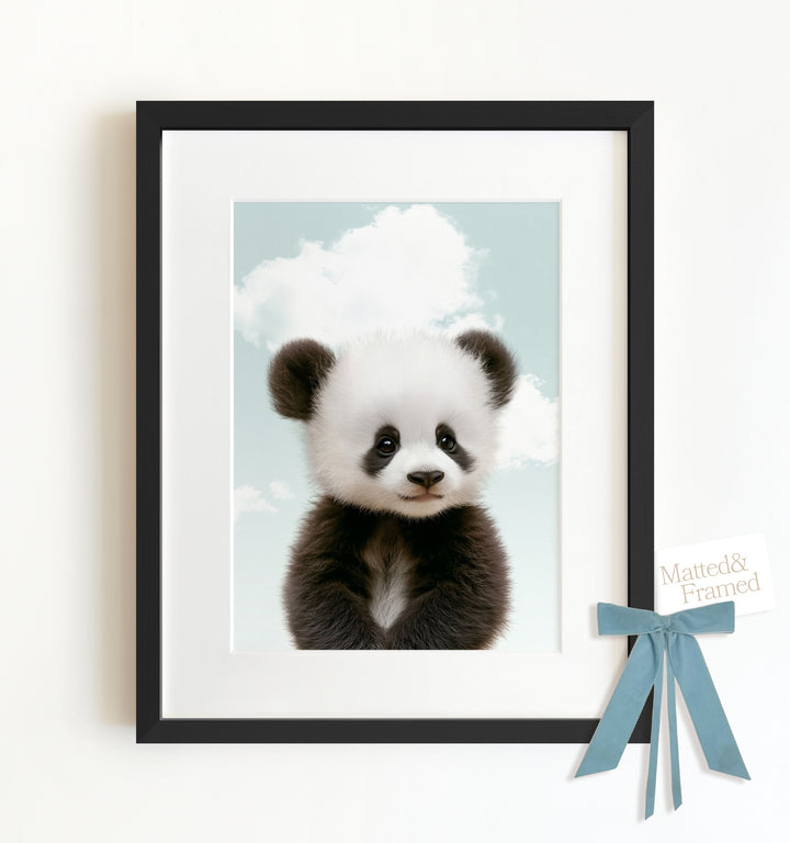 Baby Panda Framed Art