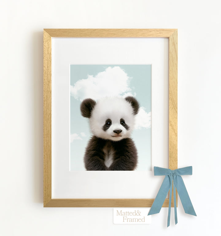 Baby Panda Framed Art