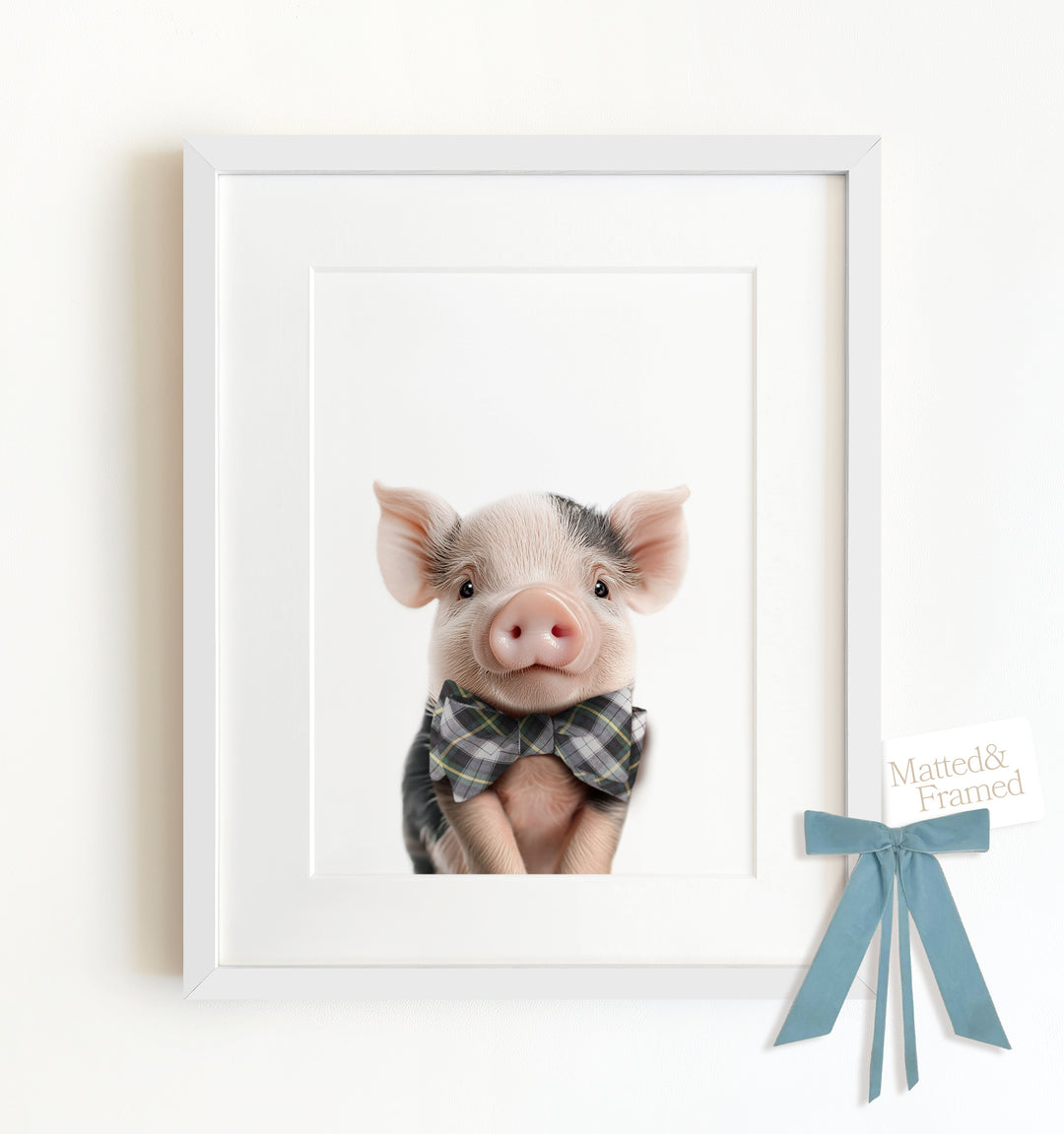 Baby Pig Framed Art