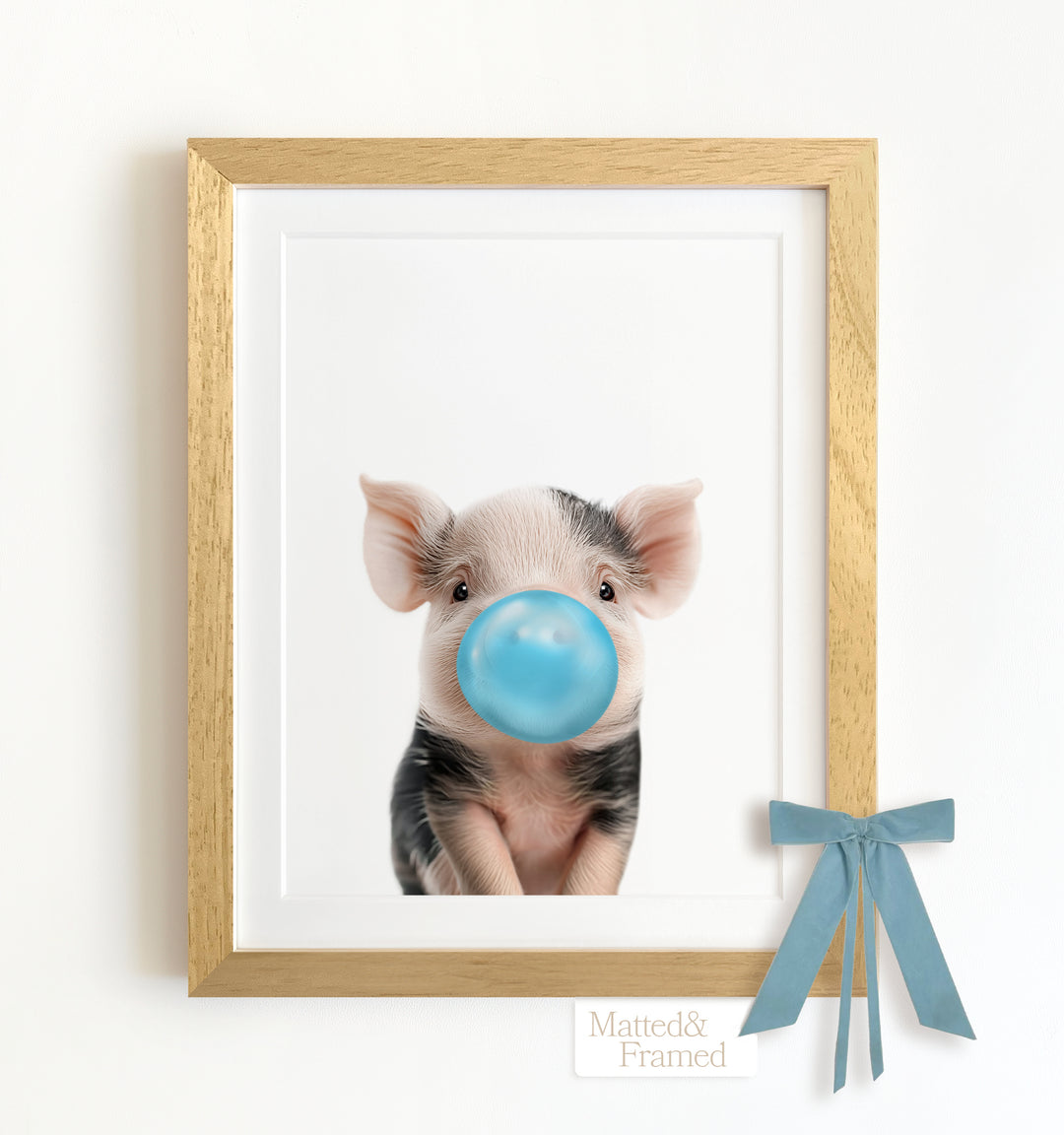 Baby Pig Framed Art