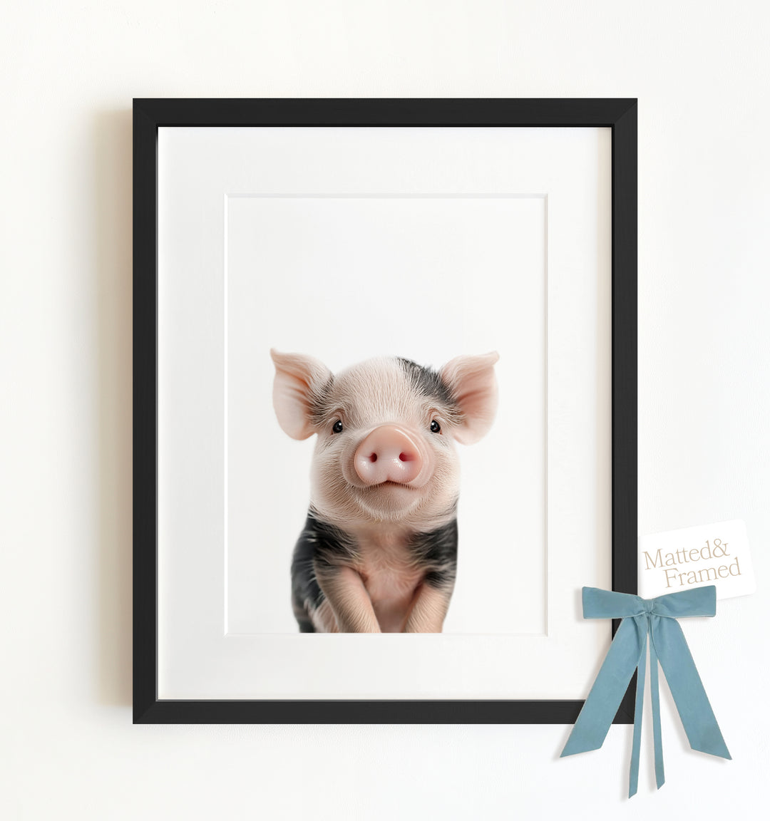 Baby Pig Framed Art