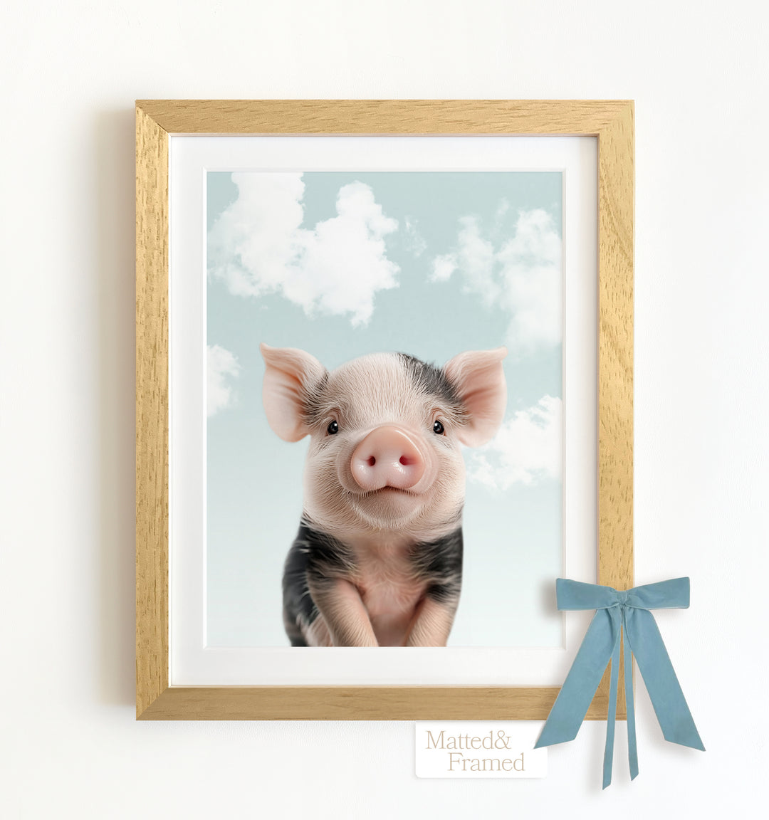 Baby Pig Framed Art