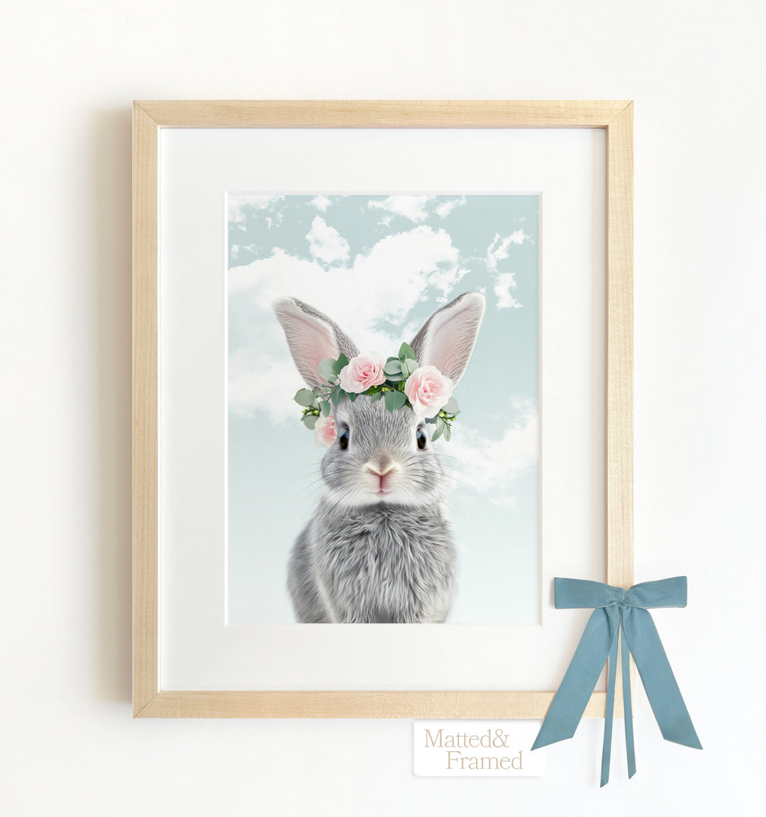 Baby Rabbit Framed Art