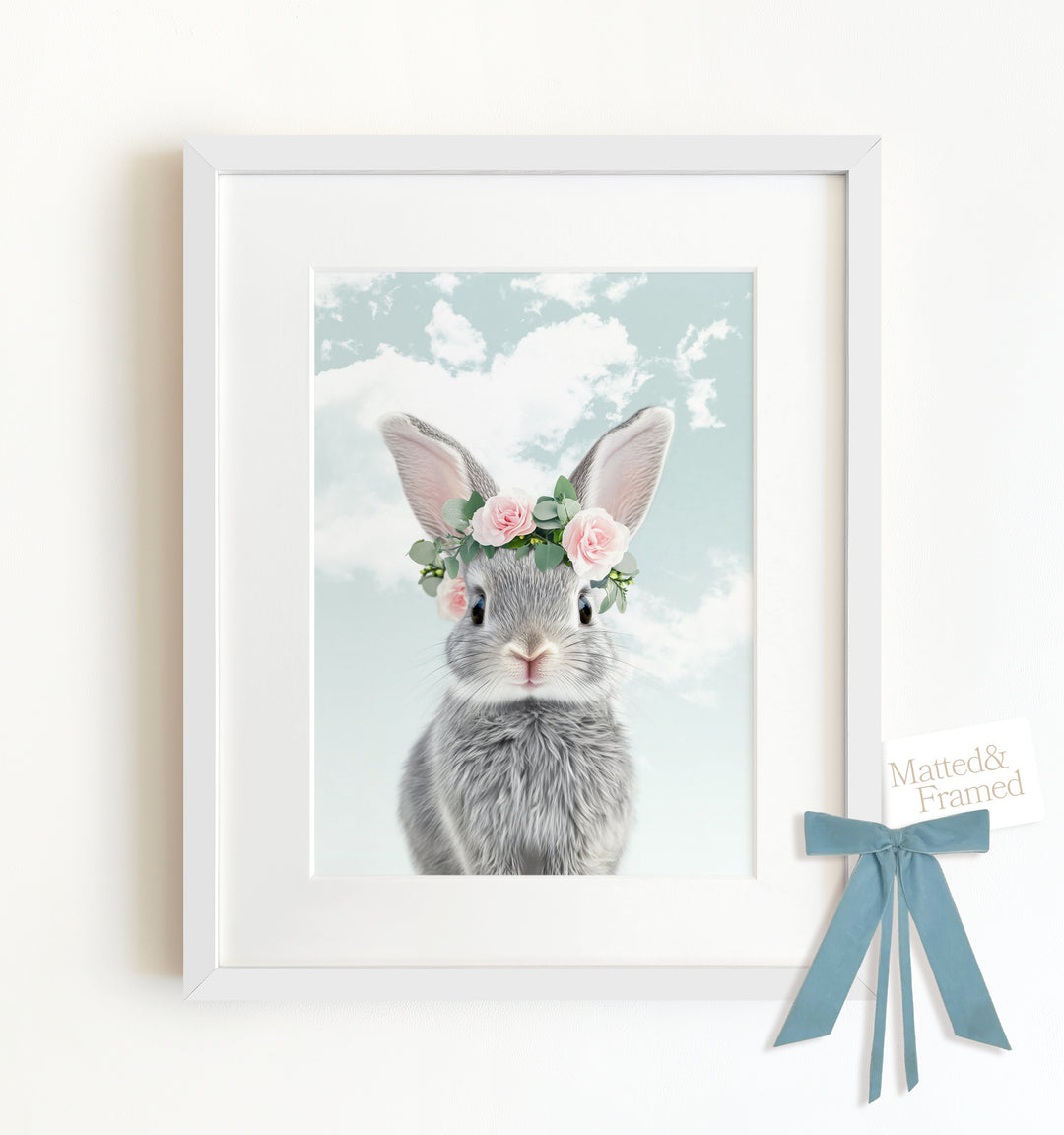 Baby Rabbit Framed Art