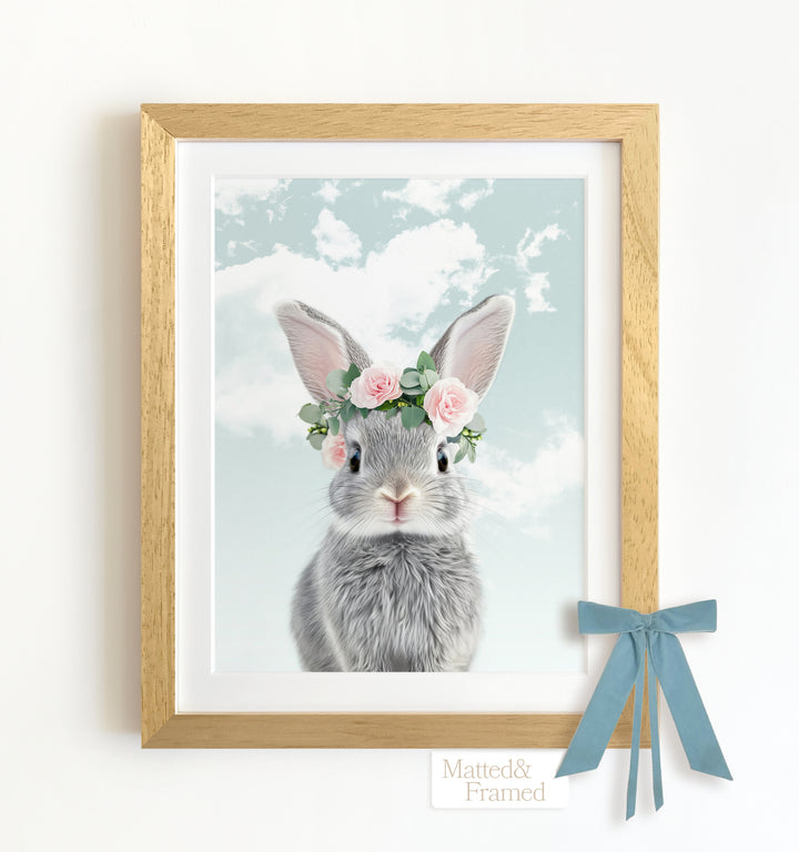 Baby Rabbit Framed Art