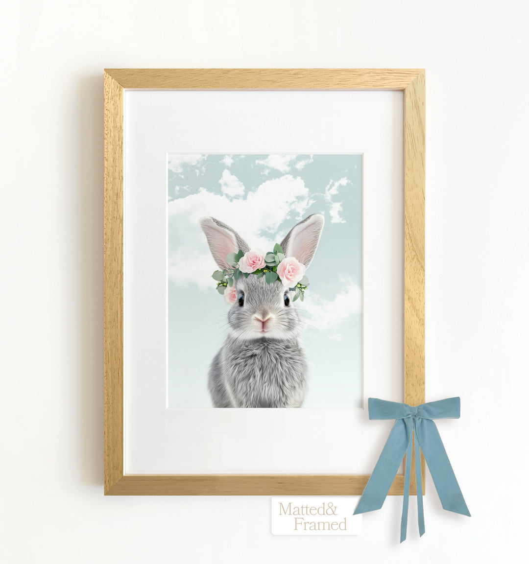 Baby Rabbit Framed Art