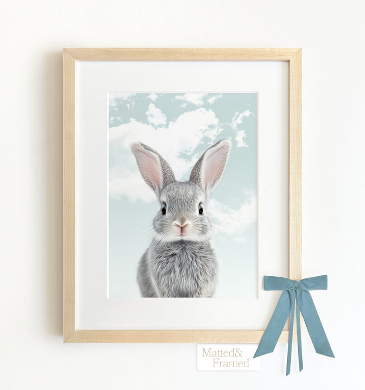 Baby Rabbit Framed Art