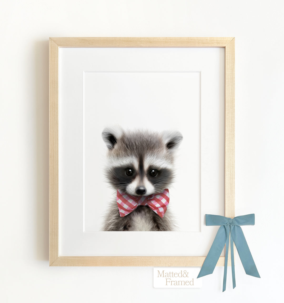 Baby Raccoon Framed Art