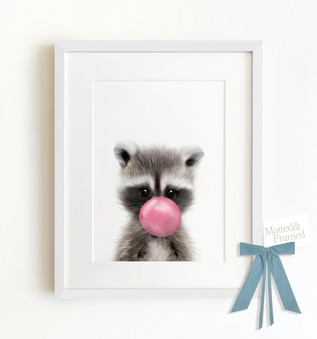 Baby Raccoon Framed Art