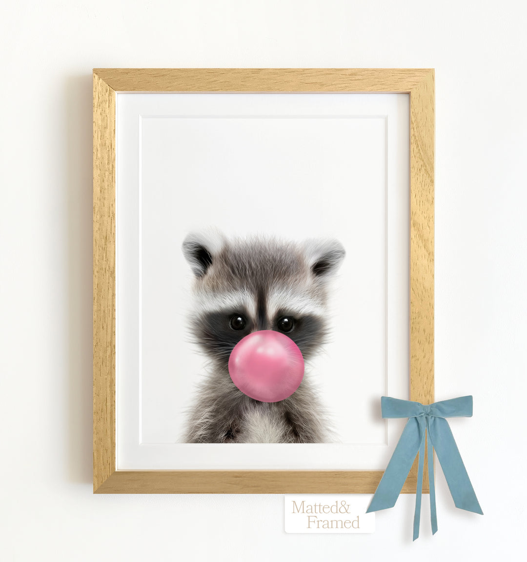 Baby Raccoon Framed Art