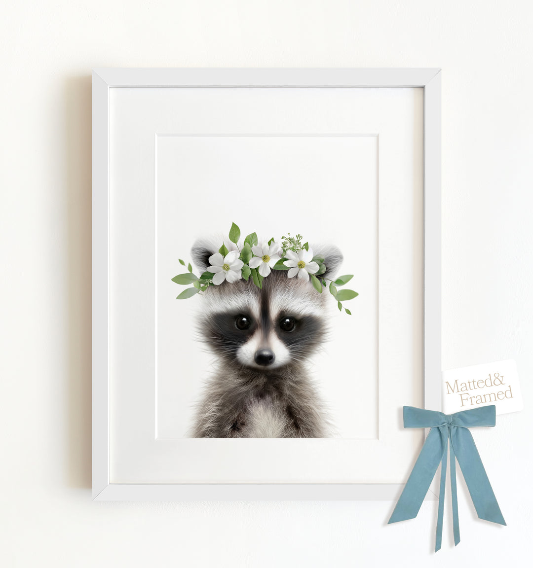 Baby Raccoon Framed Art