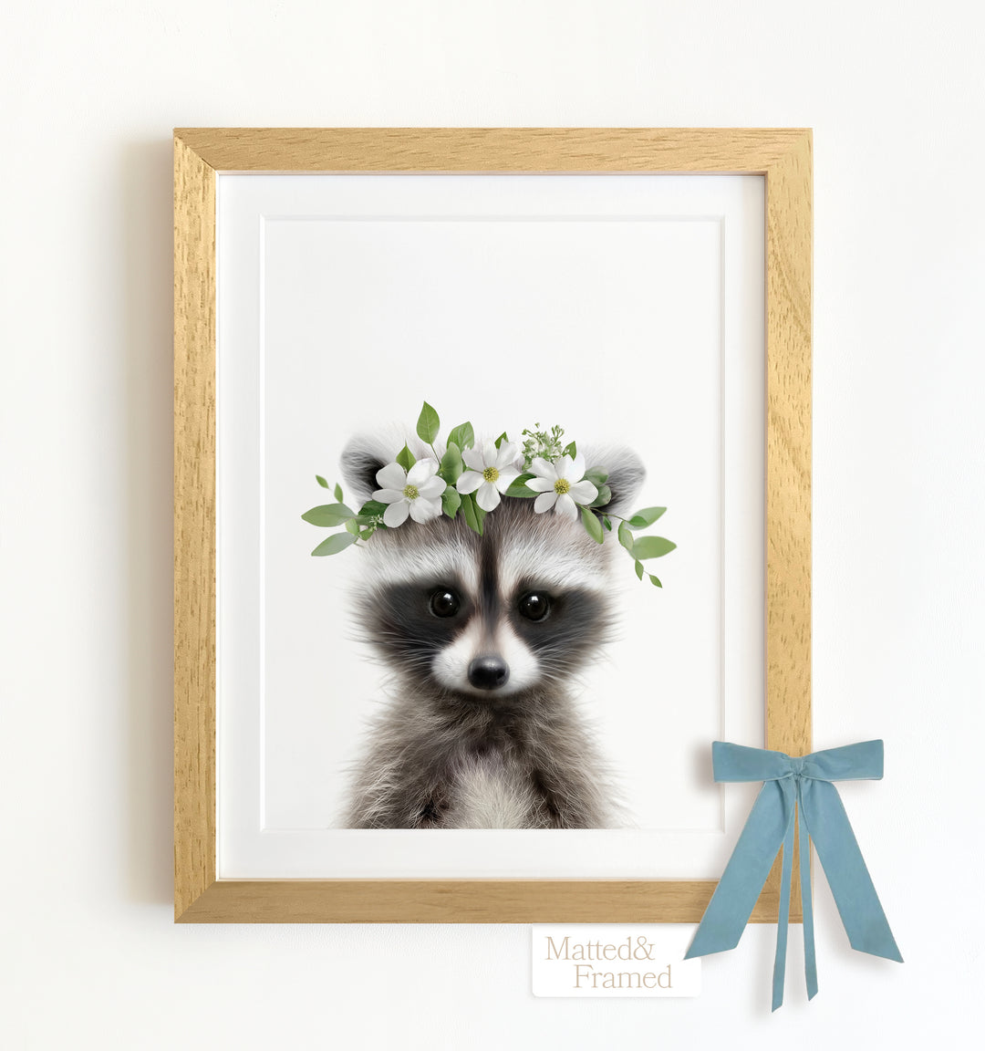 Baby Raccoon Framed Art