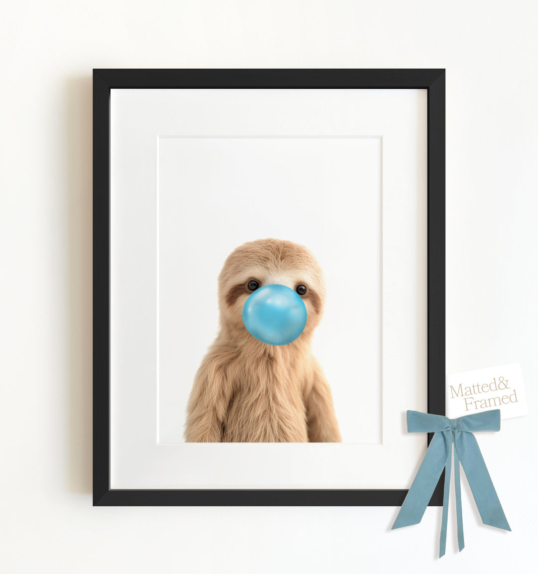 Baby Sloth Framed Art