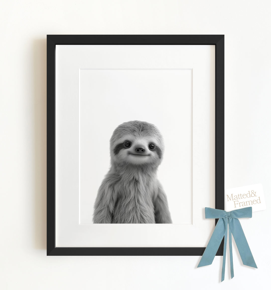 Baby Sloth Framed Art