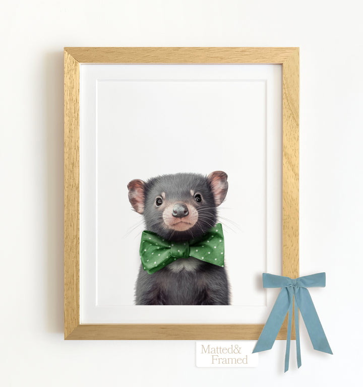 Baby Tasmanian Devil Framed Art