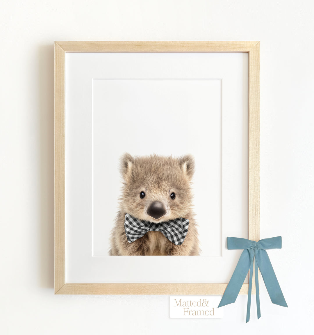 Baby Wombat Framed Art