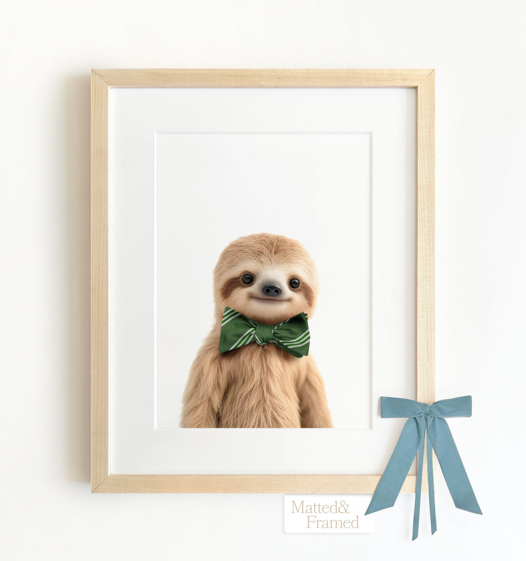 Baby Sloth Framed Art