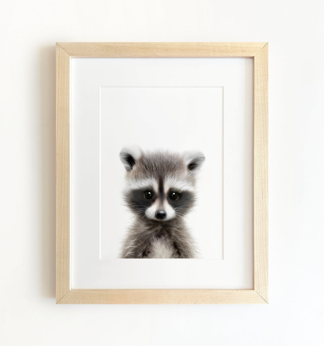 Framed Woodland Animals Set of 6 Nursery Art