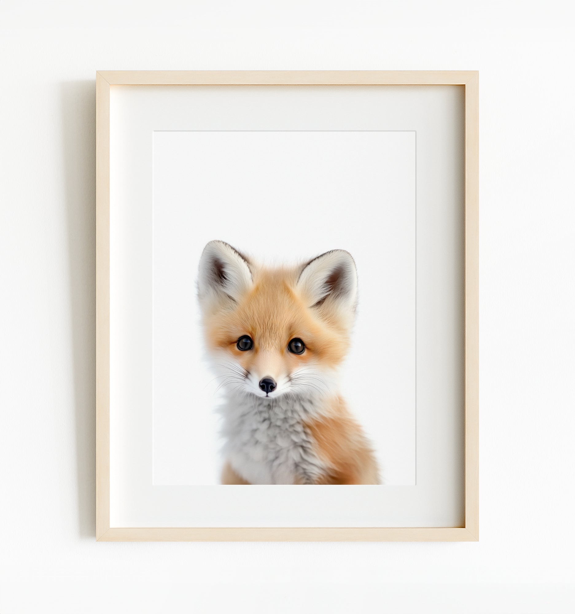 Little Fox large fashion print