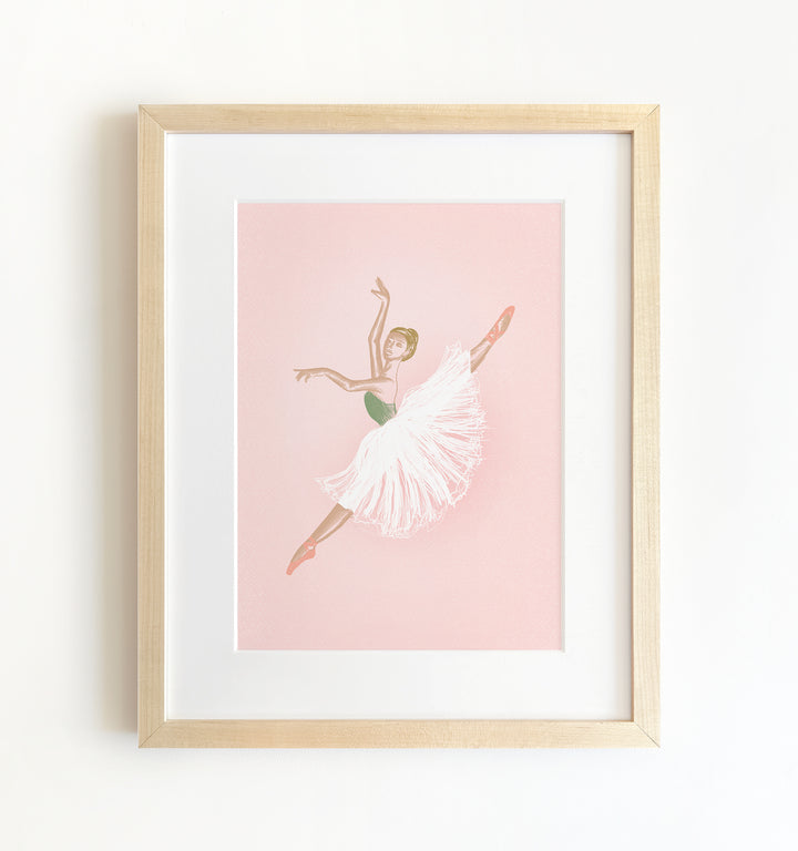 The Ballerinas Framed Set of 6 Prints