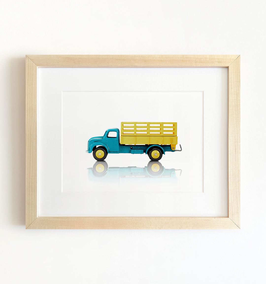 Framed Toy Cars Collection