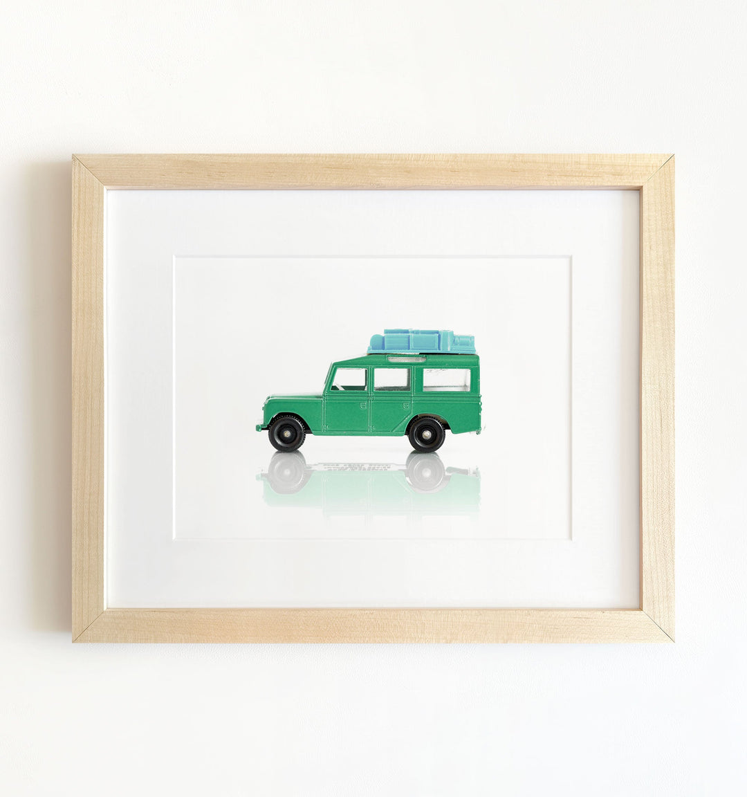 Framed Toy Cars Collection