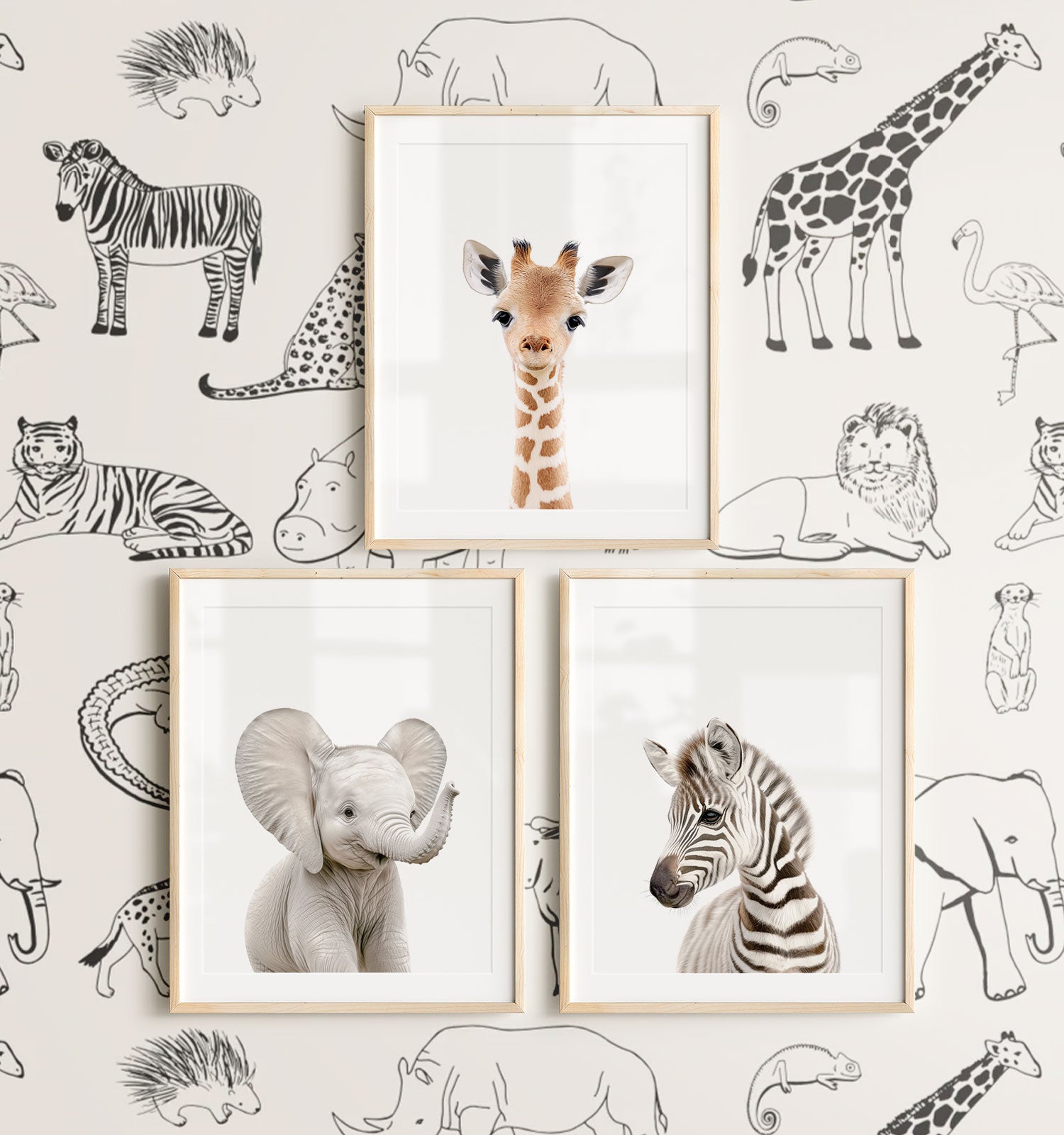 Animal prints shops for nursery